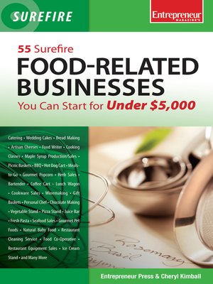 cover image of 55 Surefire Food-Related Businesses You Can Start for Under $5000